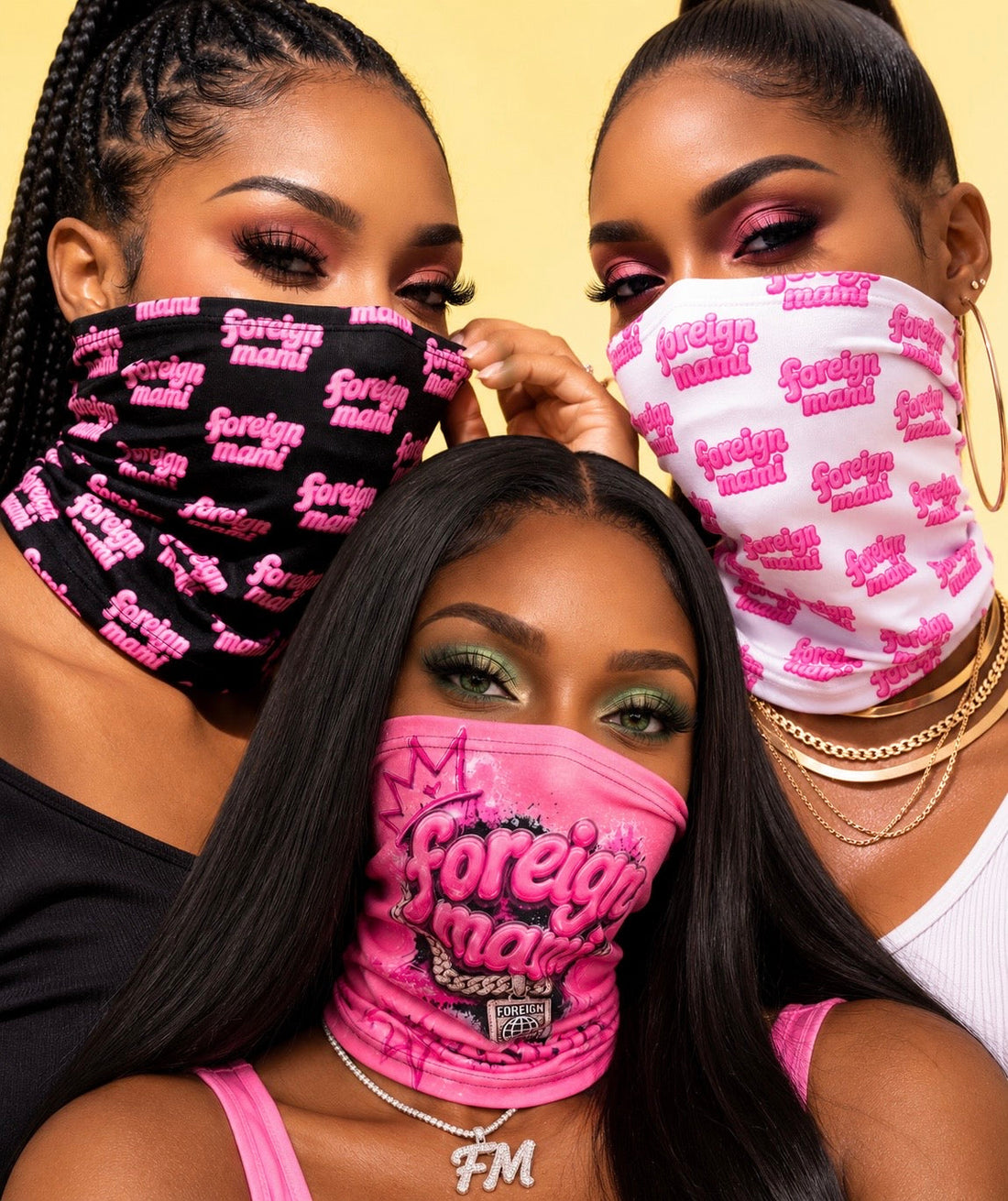 3 Looks. 3 Moods. One Foreign Mami™ Statement