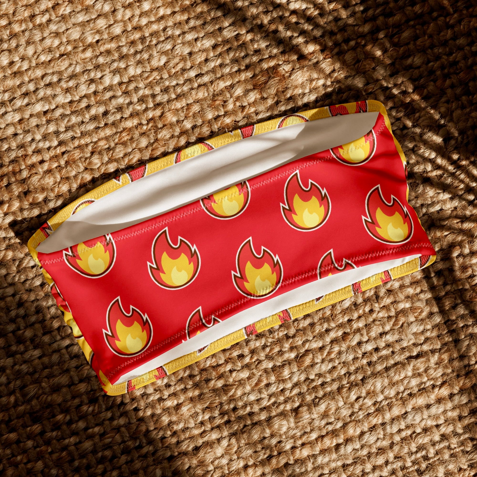 FM Fire Ass Bandeau Bikini Top