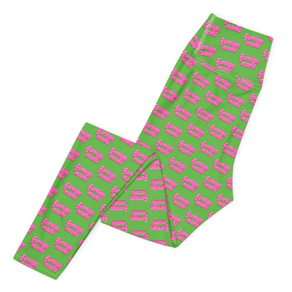 FM Green Yoga Leggings