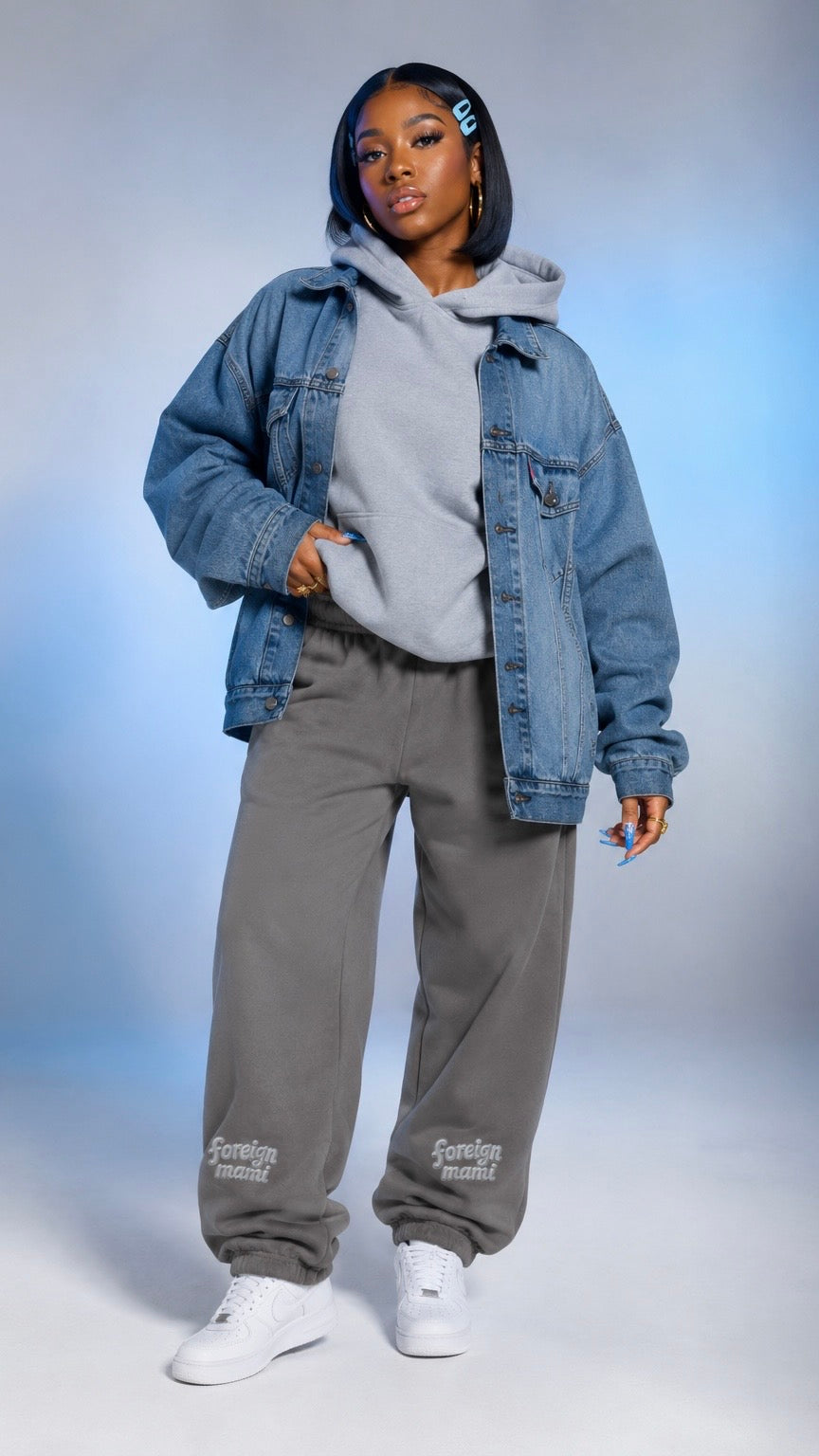 FM Asphalt Logo Heavyweight Sweatpants
