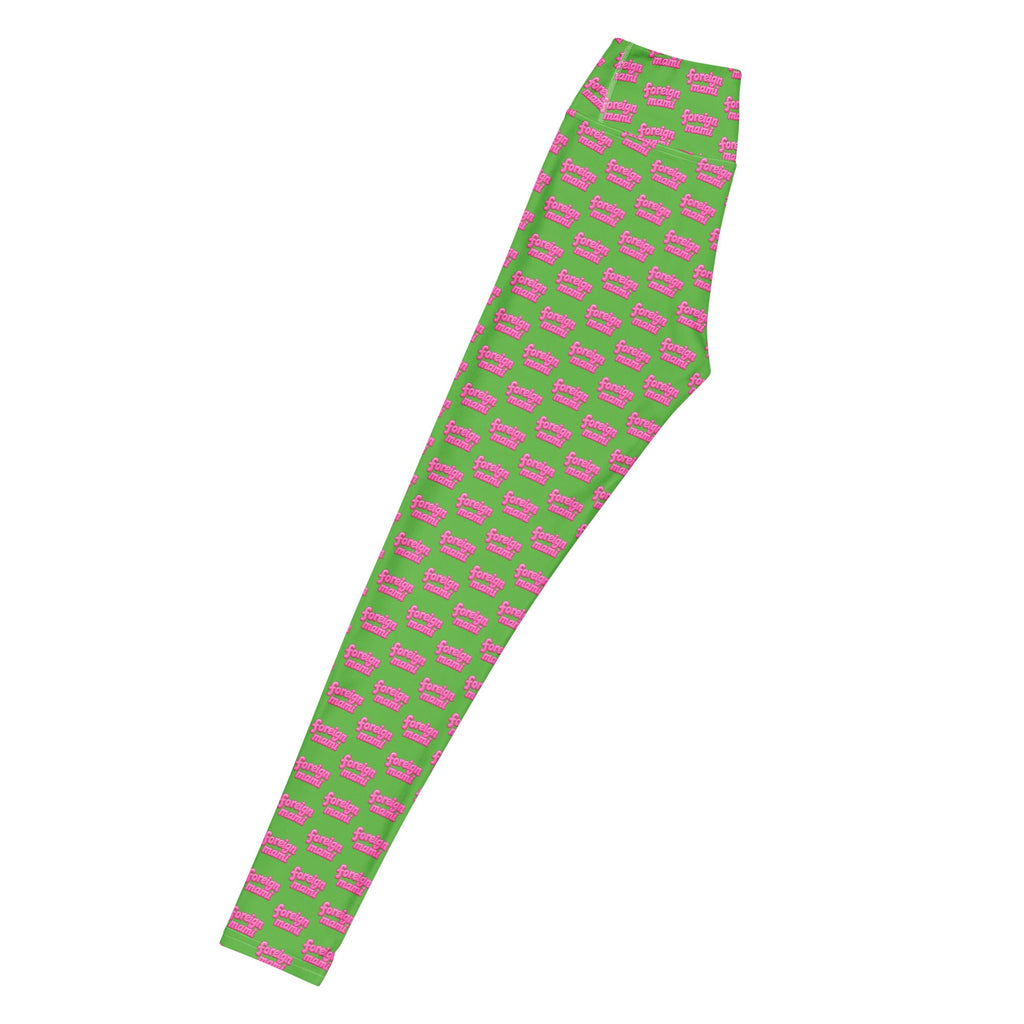 FM Green Yoga Leggings