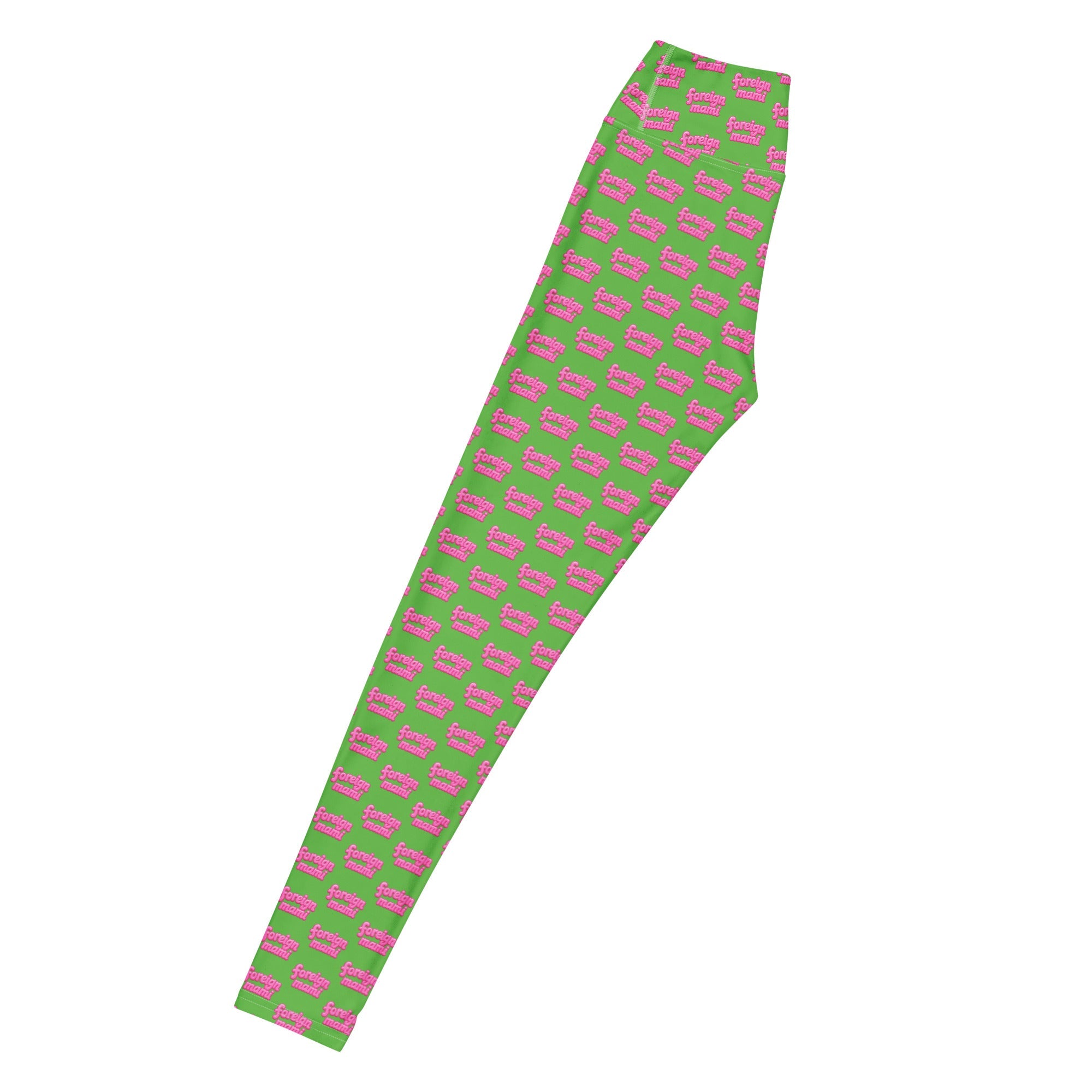 FM Green Yoga Leggings