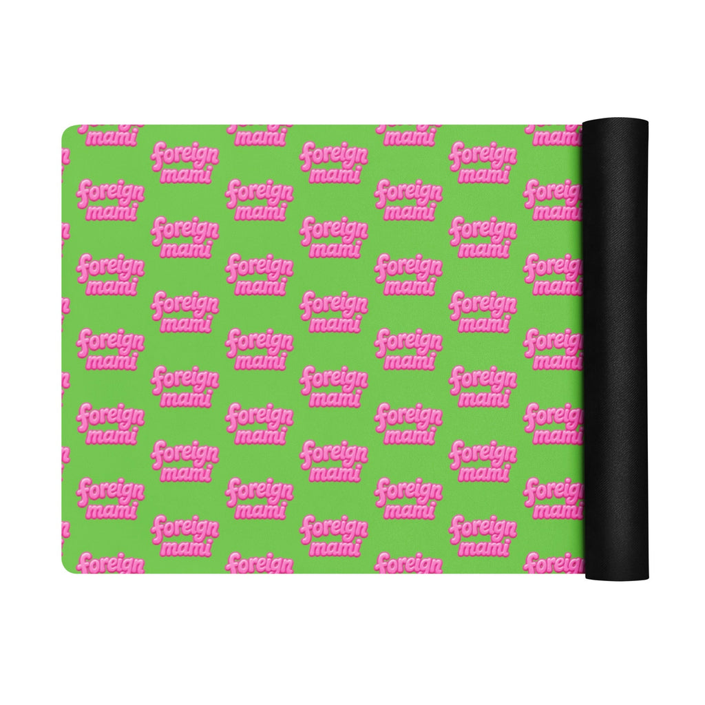 FM Green Signature Logo Yoga Mat