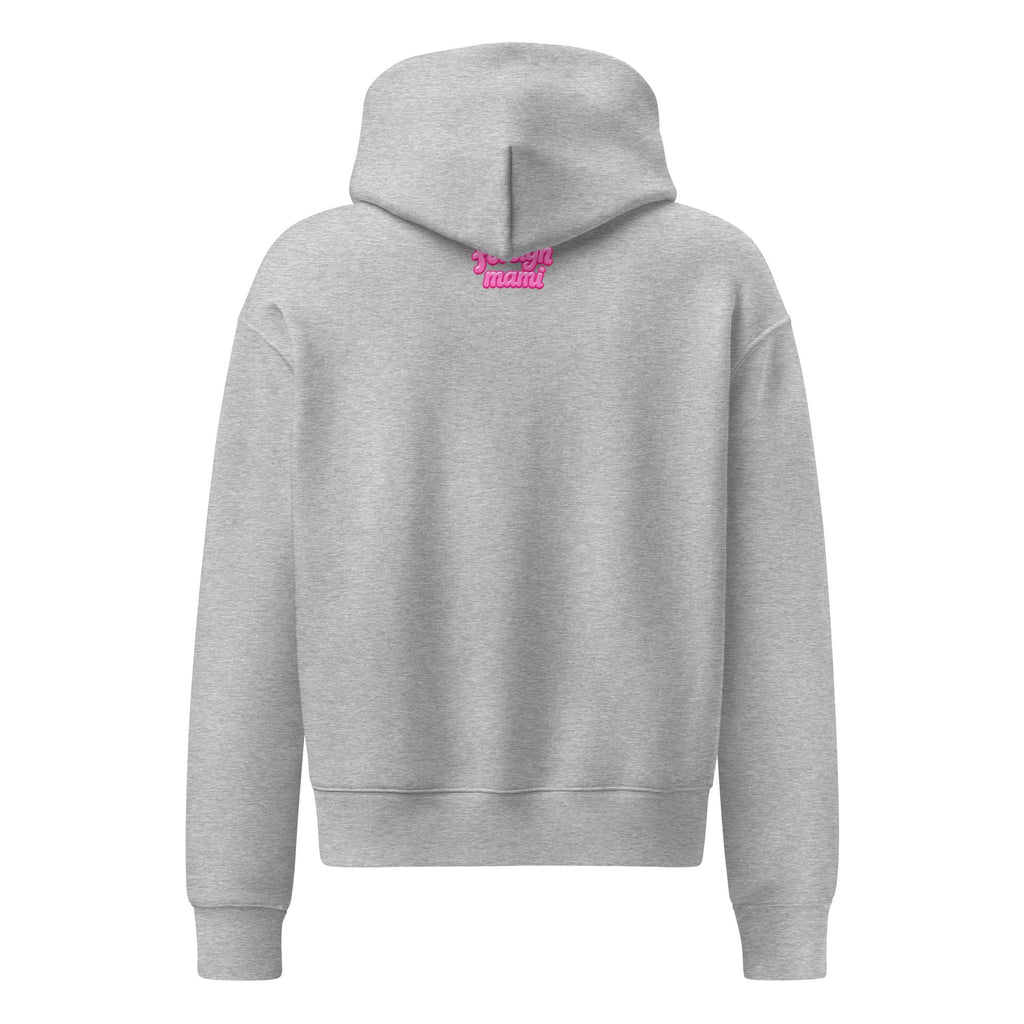 FM Grey Signature Logo Relaxed Hoodie
