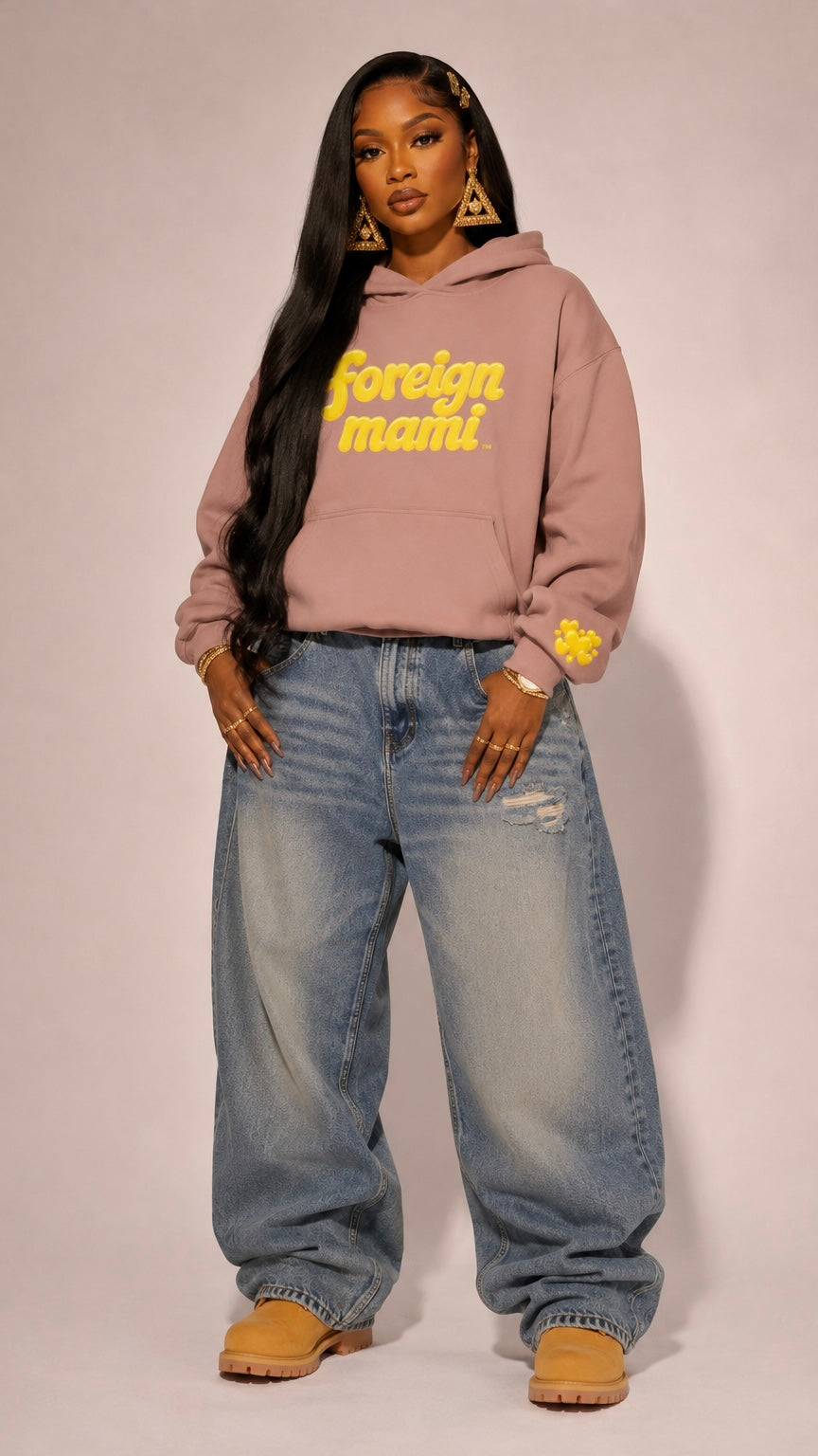 FM Love Latte Relaxed Hoodie