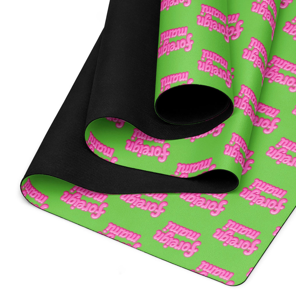FM Green Signature Logo Yoga Mat