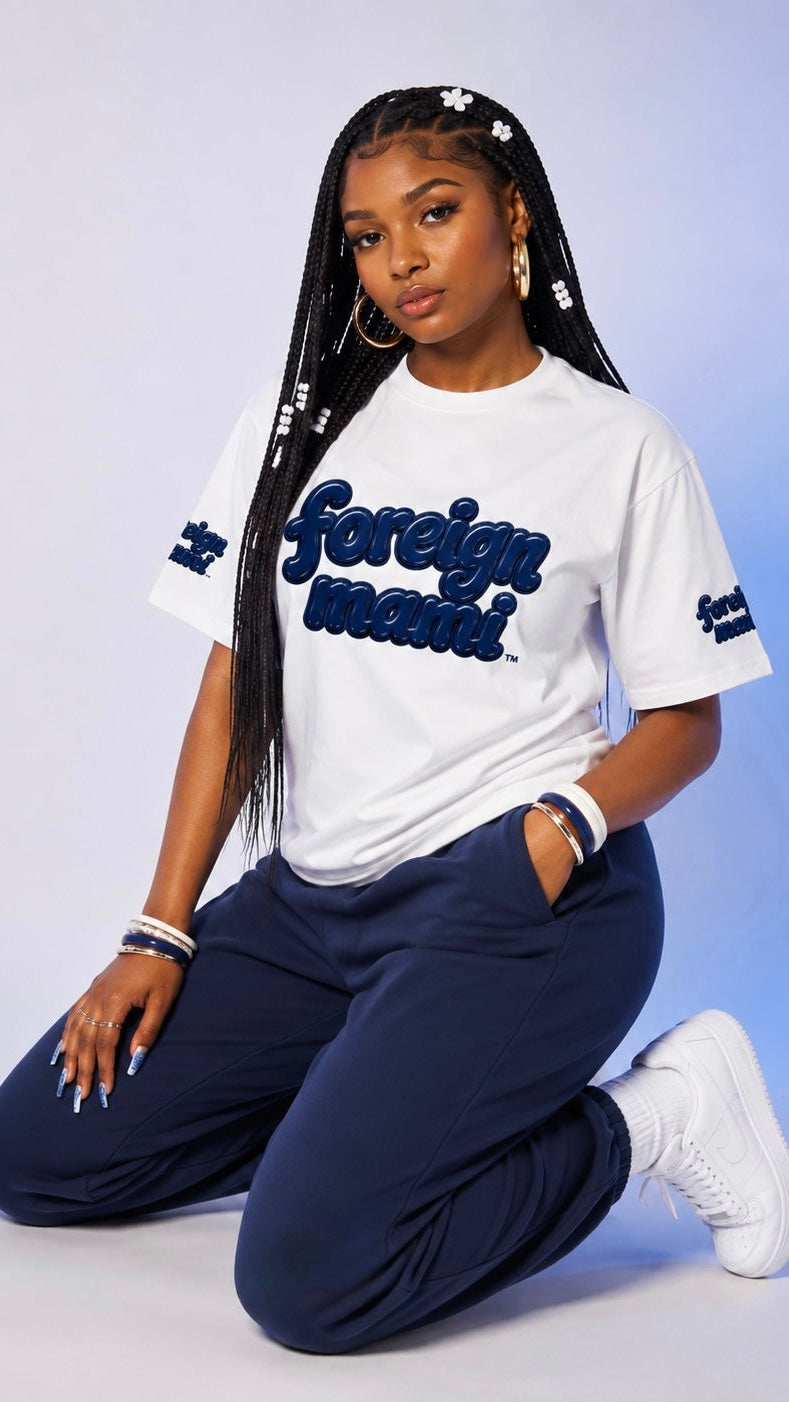 FM Navy Logo T-Shirt