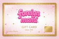 FM Gift Card