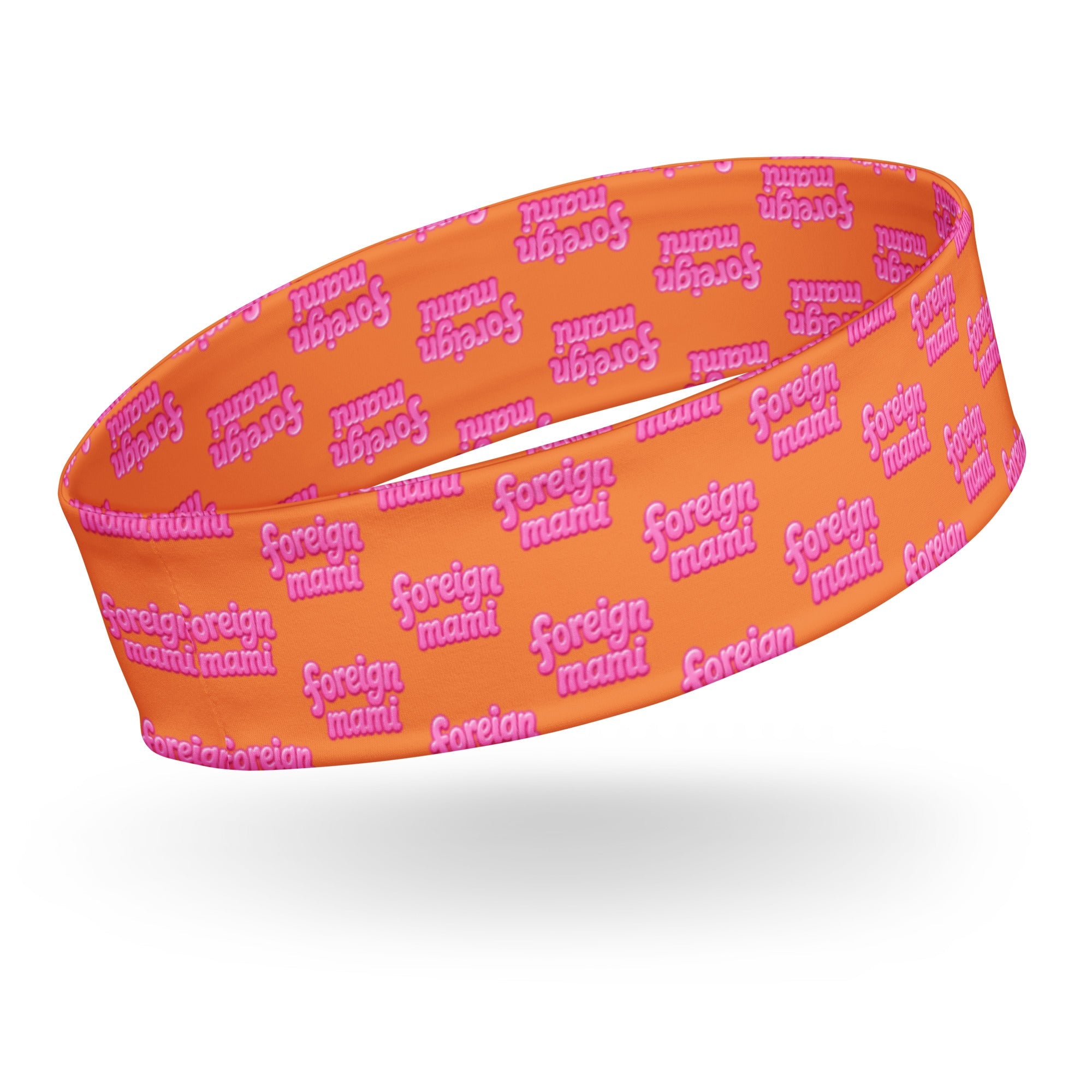 FM Orange Signature Logo Headband
