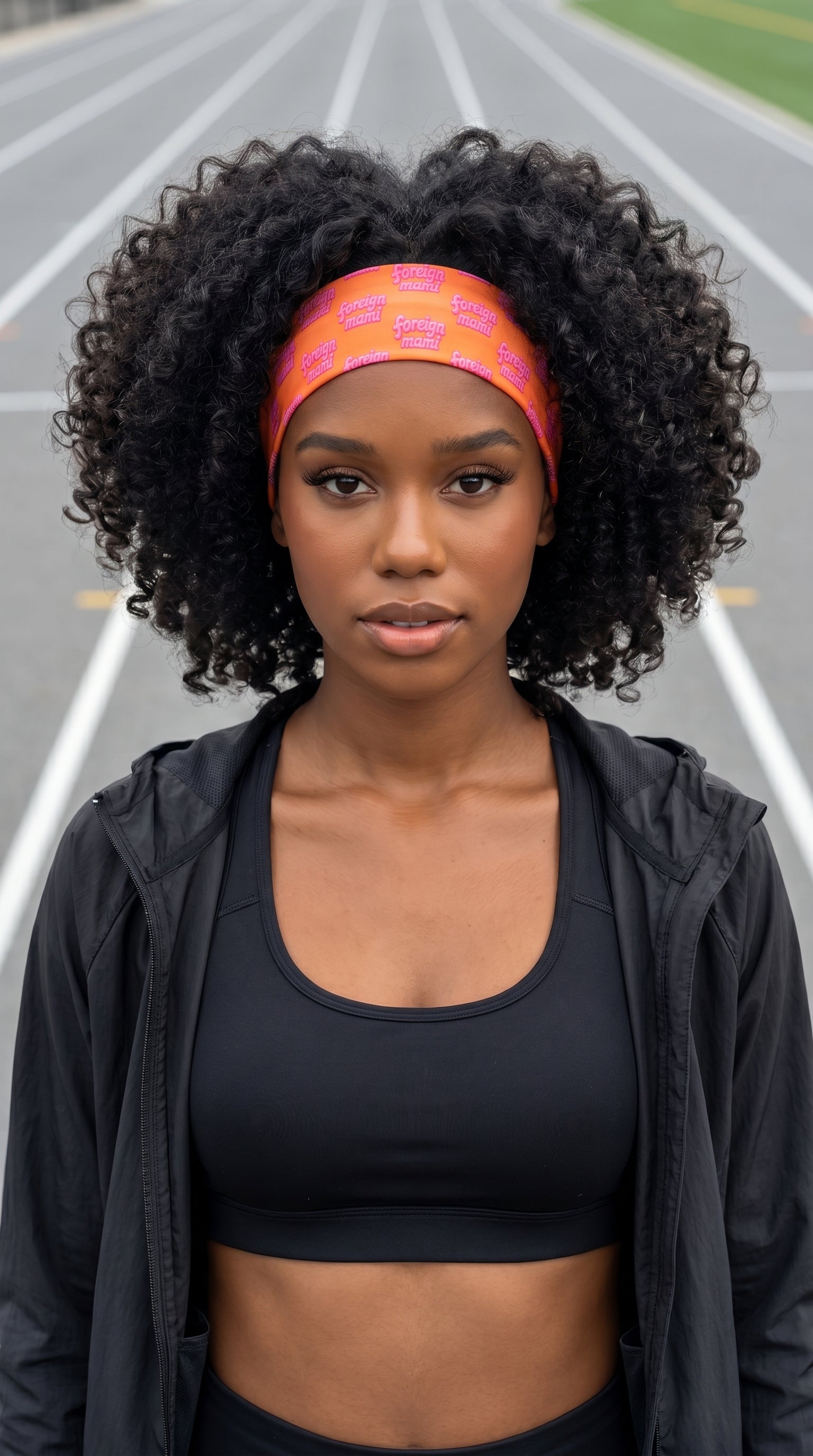 FM Orange Signature Logo Headband