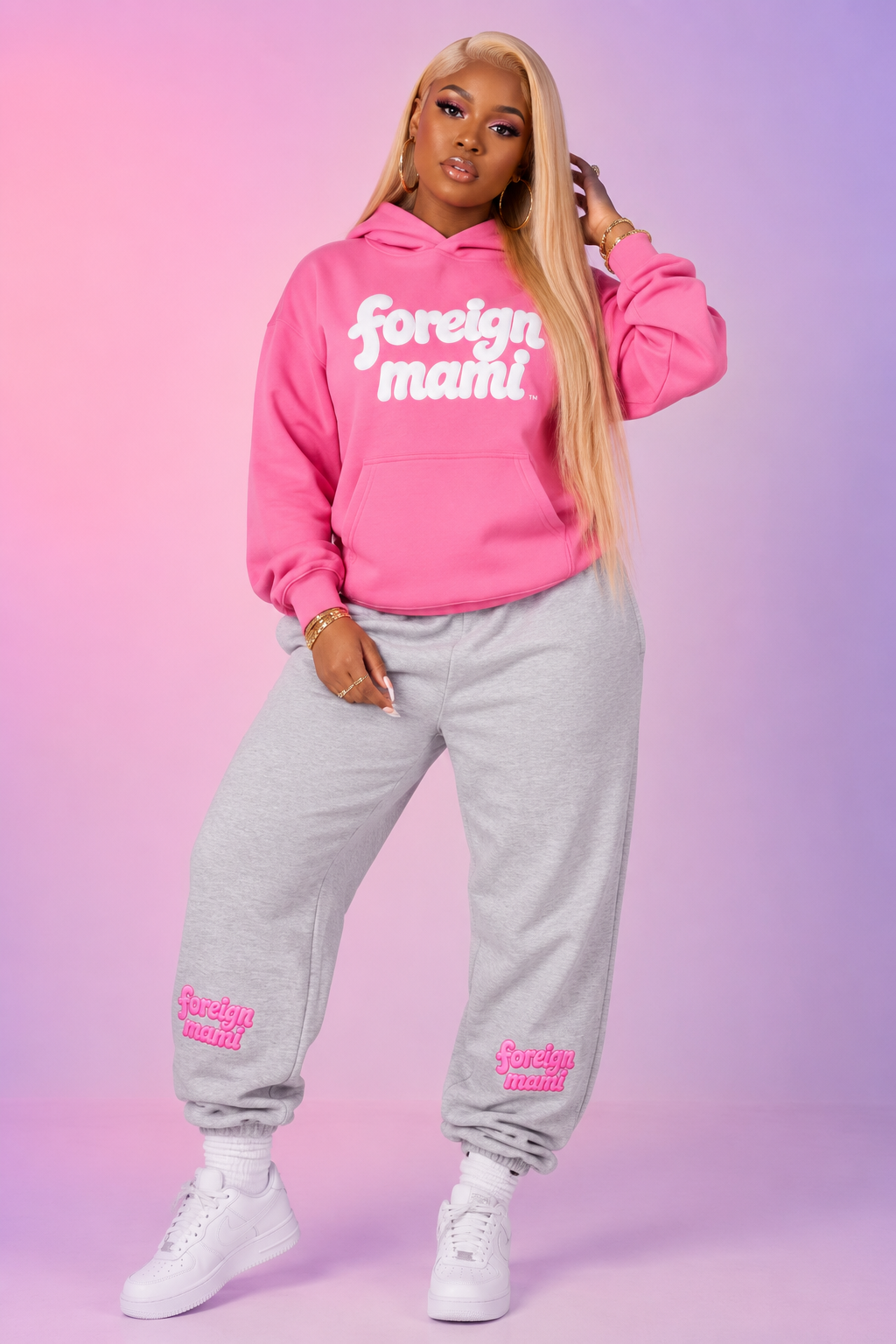 FM Barbie Girl Relaxed Hoodie
