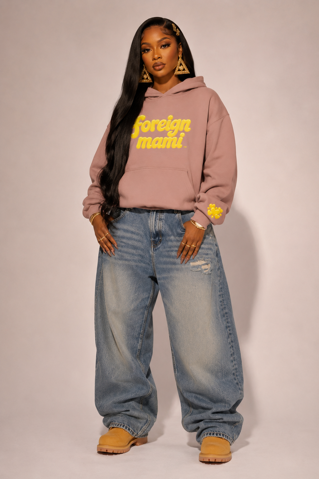 FM Love Latte Relaxed Hoodie