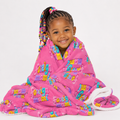 FM Pink Candy Land Throw Blanket